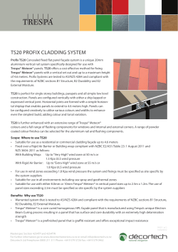 Trespa TS20 Cladding System