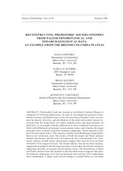 1.0 MB - Society of Ethnobiology