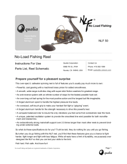 Manual NLF 50 - Qualia Fishing