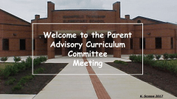 PACC Presentation - Math - Mansfield Township School District