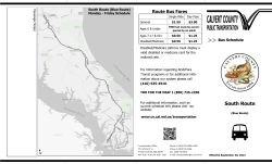 South Route - Calvert County