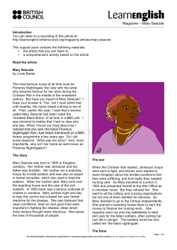 Print article and do activity on paper