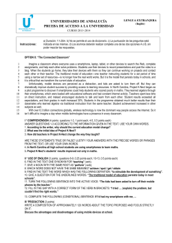 universidades de andalucía prueba de acceso a