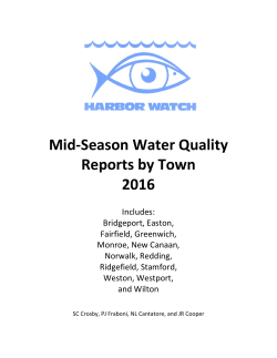 our mid-season 2016 water quality report!