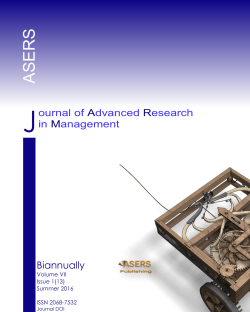 ASERS Journals
