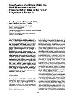 Identification of a group of Ser-Pro motif hormone
