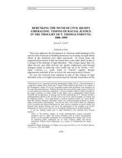 debunking the myth of civil rights liberalism