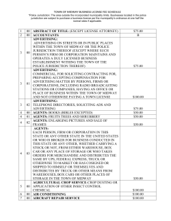 1 00 ABSTRACT OF TITLE: (EXCEPT LICENSE ATTORNEY) $75.00