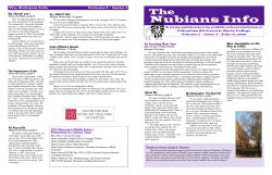 Nubian`s Info.1 - CSTW - Center for the Study and Teaching of Writing