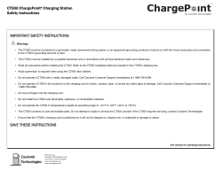 User Instructions - CT500
