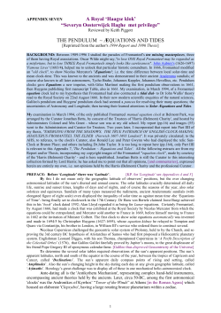 Appendix Seven - Antique