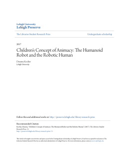 The Humanoid Robot and the Robotic Human