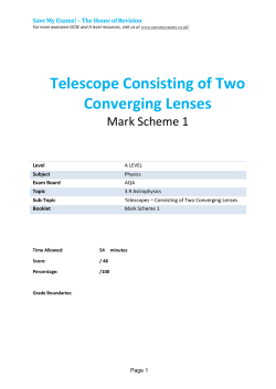 Consisting of two Converging Lenses MS