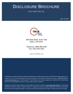 ADV - True Private Wealth Advisors