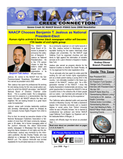 NAACP Chooses Benjamin T. Jealous as National President