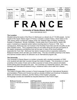 Details... - Lock Haven University