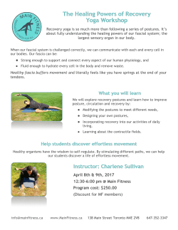 The Healing Powers of Recovery Yoga Workshop