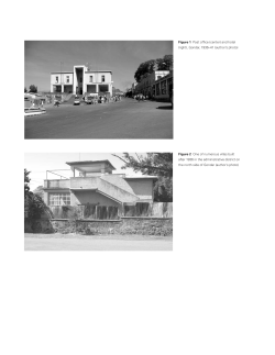 Gondar. Architecture and Urbanism for Italy`s Fascist