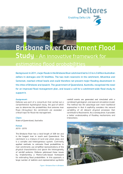 Brisbane River Catchment Flood