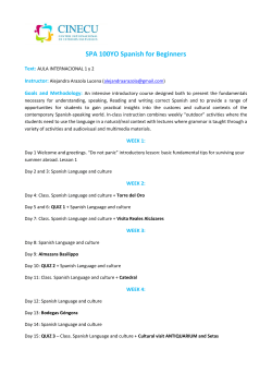 SPA 100YO Spanish for Beginners