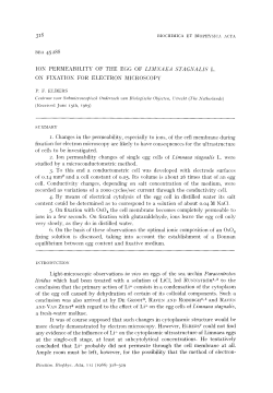 BIOCHIMICA ET BIOPHYSICA ACTA ~a 45288 ION PERMEABILITY