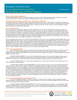 SallieMae Income-Based Repayment Information