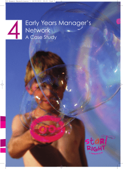 Early Years Manager`s Network