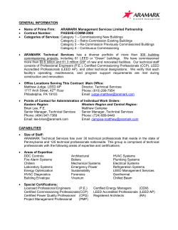 General Information - the PA State System of Higher Education