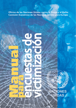 Oficina de las Naciones Unidas contra la Droga y el Delito Comisi&oacute;n