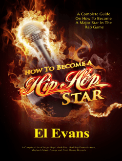 How to Become A Hip Hop Star