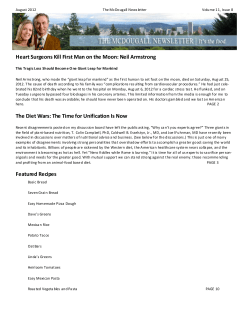 Heart Surgeons Kill First Man on the Moon