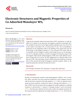 Electronic Structures and Magnetic Properties of Co