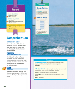 Comprehension - Ellis Family