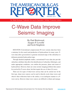 C-Wave Data Improve Seismic Imaging