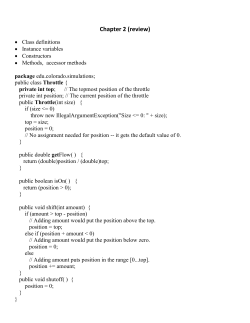 Java Review I - GMU CS Department
