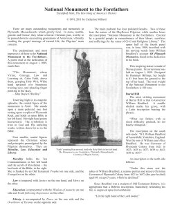 National Monument to the Forefathers