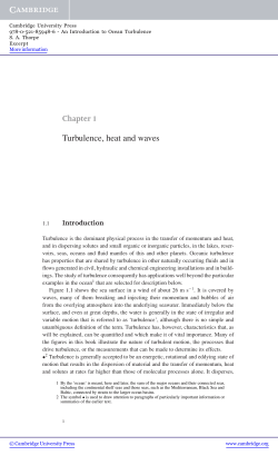 Chapter 1 Turbulence, heat and waves - Beck-Shop