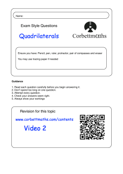 Quadrilaterals - WordPress.com