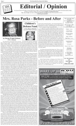 Page 4 - Editorial Page
