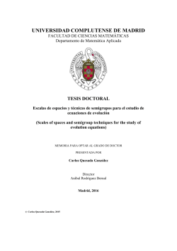 Scales of spaces and semigroup techniques for the study of
