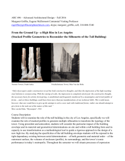 From the Ground Up - a High Rise in Los Angeles (Stacked Profile