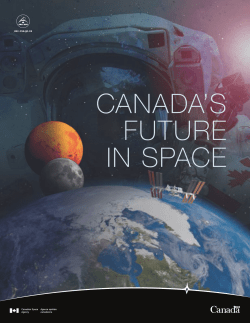 Canada`s Future in Space