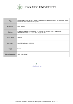 Title Author(s) Citation Issue Date Doc URL Type File