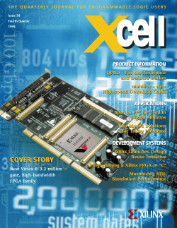 New Virtex-E 3.2 Million Gate, High-bandwidth FPGA Family