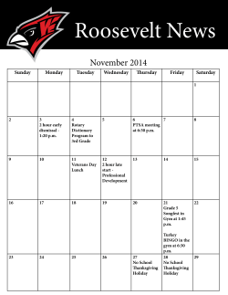 Roosevelt News - Willmar Public Schools