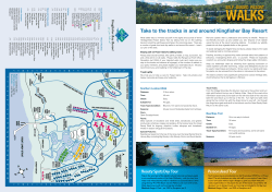 self-guided walks and hikes in and around the resort