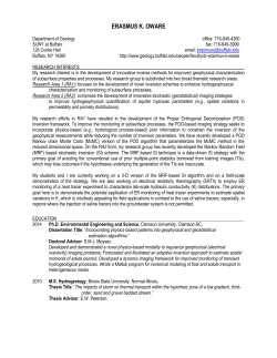 ERASMUS K. OWARE - University at Buffalo