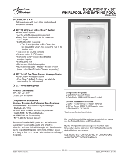 EVOLUTION&reg; 5` x 36" WHIRLPOOL AND BATHING POOL