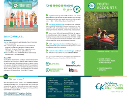 iGROW Youth Account Brochure (PDF 741 kb)