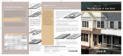 The Life Cycle of Your Roof